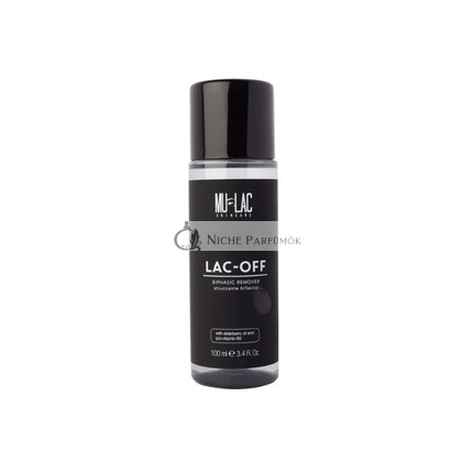 Mulac Cosmetics LAC-OFF Sminklemosó Gyors és Könnyű, Parfüm és Alkoholmentes Vegán 100ml