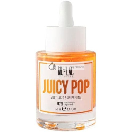 Mulac Cosmetics Juicy Pop Multiactive Exfoliáló 50ml, Vegán, Állatkísérletmentes, 97% Természetes Összetevők
