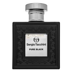   Sergio Tacchini Pure Black Eau de Toilette férfiaknak 100 ml