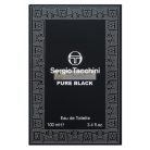 Sergio Tacchini Pure Black Eau de Toilette férfiaknak 100 ml