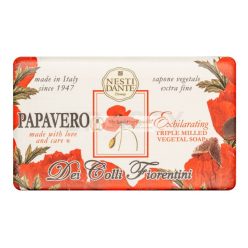   Nesti Dante Dei Colli Fiorentina szappan Triple Milled Vegetal Soap Papavero 250 g