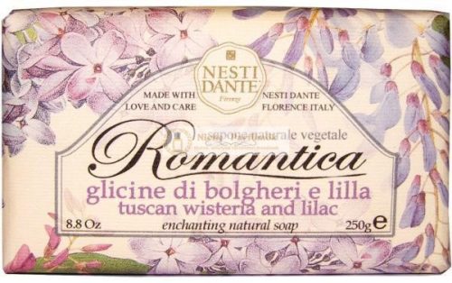 Nesti Dante Romantica Seife Natural Soap Tuscan Wisteria & Lilac 250 g