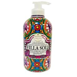   Nesti Dante Villa Sole folyékony szappan Vegetal Liquid Soap Rosso Divino del Chianti 500 ml