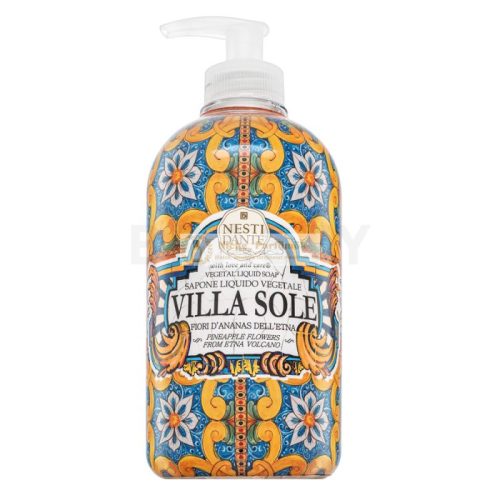 Nesti Dante Villa Sole folyékony szappan Vegetal Liquid Soap Fiori D'ananas Dell'Etna 500 ml