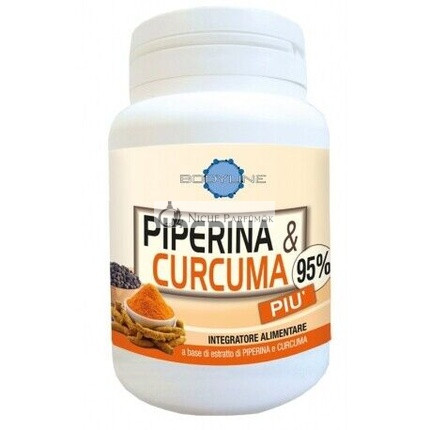 BodyLine Piperine & Kurkuma Plus Táplálékkiegészítő, 60 kapszula