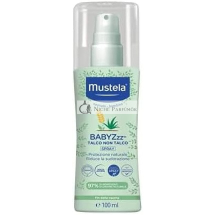 Mustela Babyzzz Nicht-Talkum Grünes Puder, 100g