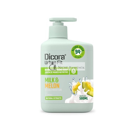 Dicora Urban Fit Kézmosó - A-vitaminos Tej és Dinnye, 500ml
