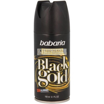 Schwarzes Gold Körperspray für Männer