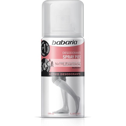 Babaria Aloe Vera Lábdezodor Spray, 150 ml