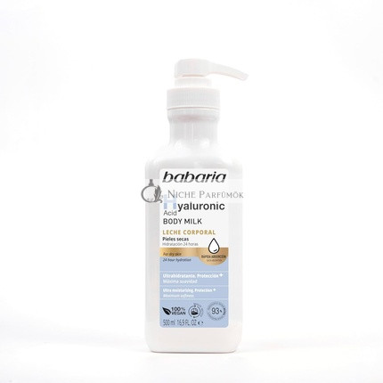 Babaria Hyaluronsavas Testápoló 500ml