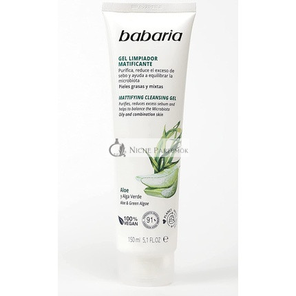Babaria Mattifying Reinigungs-Gel für fettige/mischhaut 150ml,