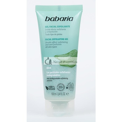 Babaria Aloe Gesichtspeeling Gel 100ml