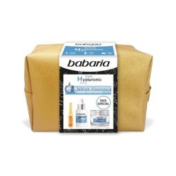   Babaria Hyaluron Ritual Kosmetická Taška Spešl Balíček S Krémom Na Tvár 50ml, Sérum Na Tvár 30ml a Ampulou Na Tvár 2ml - Hydratuje, Zlepšuje Objem