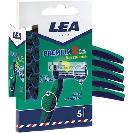 Lea Premium 2 Klingen Pivot Einwegrasierer