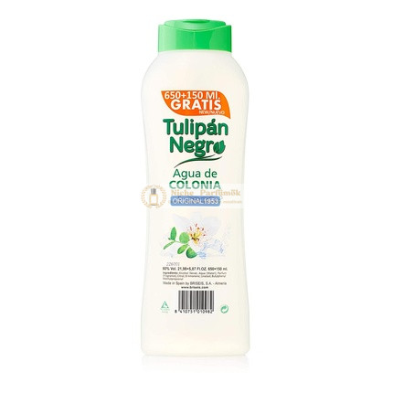 Agua De Colonia Original Tulipan Negro, 650ml + 150ml