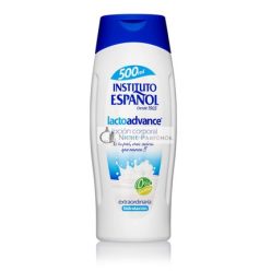   Instituto Español Hidratáló Testápoló Tej Lactoadvance Tejjel és Fehérjékkel - Laktózmentes, 500ml