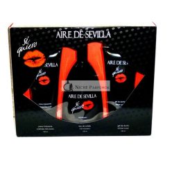   Aire de Sevilla Si Quiero Női Szett 150ml EDP + 150ml BL + 150ml DG