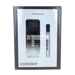   Carolina Herrera 212 Vip Black Travel Set for Men Eau De Parfume Spray