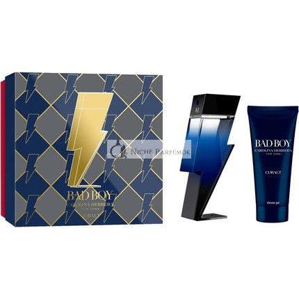 Carolina Herrera Bad Boy Cobalt 2-teiliges Geschenkset Eau De Parfum, 100ml