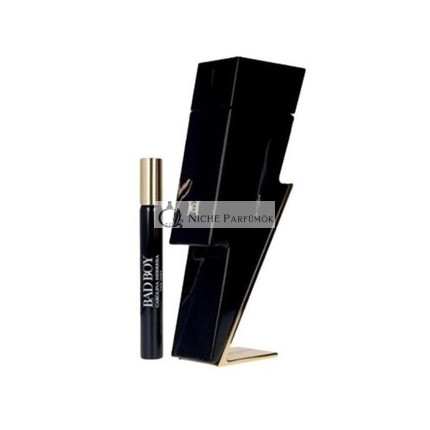 Carolina Herrera Bad Boy Eau de Toilette Spray und 10ml Spray Herren Kollektion