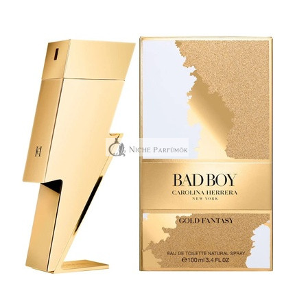 Carolina Herrera Bad Boy Gold Fantasy Eau de Parfum, 100ml