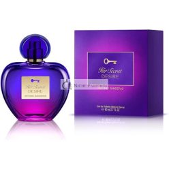   Banderas Parfums Her Secret Desire Eau de Toilette Spray für Frauen, Blumig Fruchtig Süßer Duft, 80ml