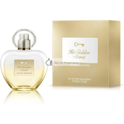 Antonio Banderas Her Golden Secret Eau de Toilette für Frauen, 50ml