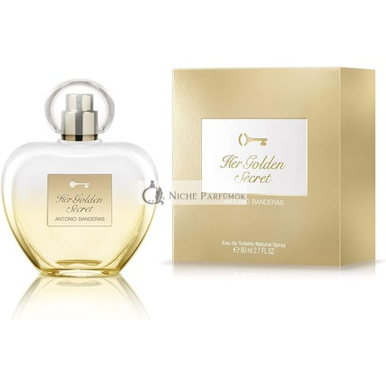 Antonio Banderas Her Golden Secret Eau de Toilette Spray für Frauen, 80ml