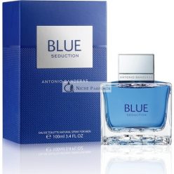   Antonio Banderas Blue Seduction Férfi Eau de Toilette, 100ml