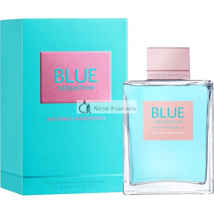 Antonio Banderas Blue Seduction Eau de Toilette für Frauen, 200ml