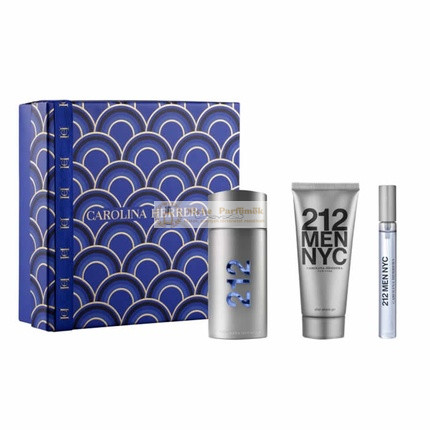 Carolina Herrera 212 Men EDT Spray + Geschenk