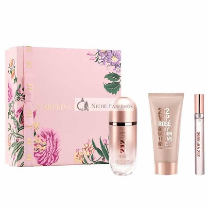 Carolina Herrera 212 Vip Rose Eau De Parfum Spray 80ml, 3 Stück