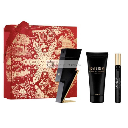 Carolina Herrera Bad Boy Eau De Toilette Geschenkset - 100ml