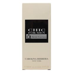   Carolina Herrera Chic Eau de Toilette Spray férfiaknak, 100 ml