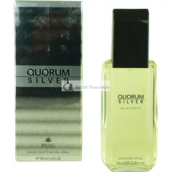 Puig Quorum Silver EDT Spray, 100ml