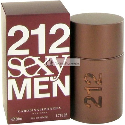 Carolina Herrera 212 Sexy Men Eau De Toilette Spray, 50ml