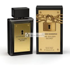   Antonio Banderas The Golden Secret Eau de Toilette Spray férfiaknak, 100ml
