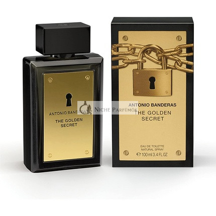 Antonio Banderas The Golden Secret Eau de Toilette Spray für Männer, 100ml