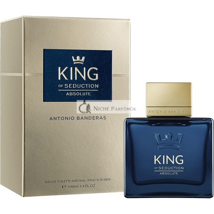 Antonio Banderas King of Seduction Absolute Eau de Toilette für Herren, 100ml
