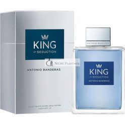  Antonio Banderas King of Seduction Férfi Eau de Toilette Spray, 200ml