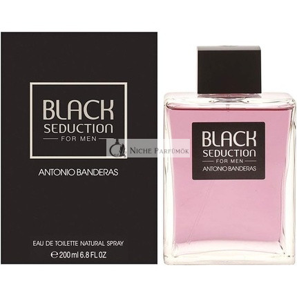 Schwarze Verführung von Antonio Banderas Eau de Toilette Spray, 200ml