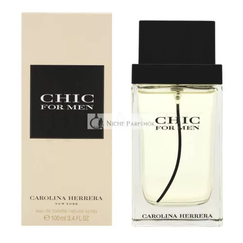 Carolina Herrera Chic For Men Eau de Toilette für Herren 100 ml