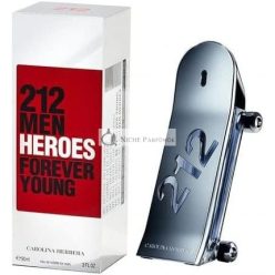   Carolina Herrera 212 Men Heroes Forever Young Eau De Toilette, 90ml