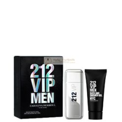   Carolina Herrera 212 VIP Férfi Szett I Eau de Toilette 100 ml + Tusfürdő 100 ml