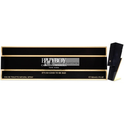 Carolina Herrera Bad Boy Eau De Toilette Spray, 150ml