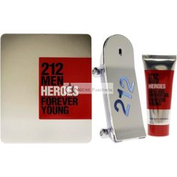   Carolina Herrera 212 Heroes Ajándékcsomag: Eau De Toilette 90ml - Testradír 100ml