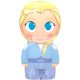 Frozen II Zuhanyzselé és Sampon Enyhe Ápoló Fórával 400ml - Elsa 3D Figura