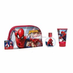 Spiderman Kulturbeutel Set mit EDT Spray 50ml und Gel 100ml