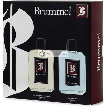 BRUMMEL Ajándékcsomag Férfiaknak, Parfüm 125ml + Borotválkozás utáni Balzsam 125ml