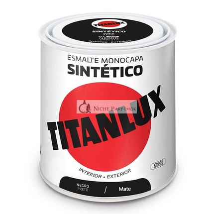Titanlux Synthetischer Nagellack Matt Schwarz 250ml